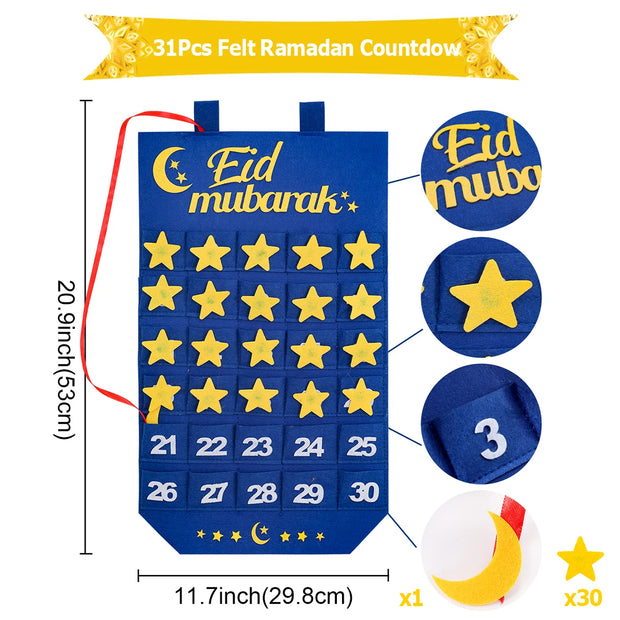 Ramadan Countdown Calendar for kids