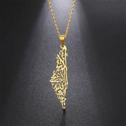 Palestine - Stainless Necklace